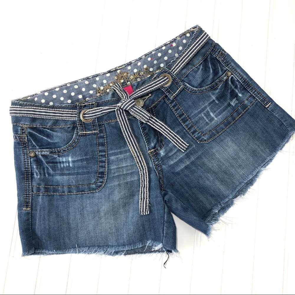Almost Famous distressed shorts Jr 5